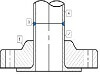 SMO 254 Lap Joint Flange