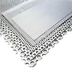 uns s31254 perforated sheetplate