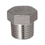 smo 254 threaded hex plug forged fittings