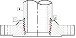 Super Duplex 2507 Threaded Flange